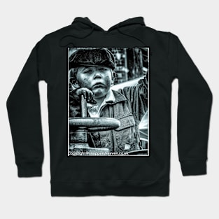 Boy on a traction engine Hoodie